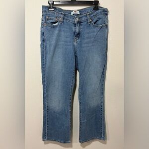 Levi’s 529 Curvy Bootcut Jeans Women’s Size 14 Blue Denim Stretch